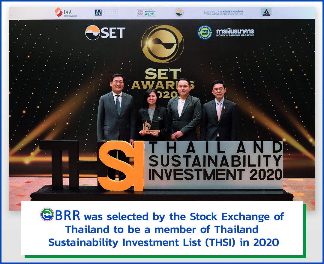 SET announces the Thailand Sustainability Investment (THSI) 2020